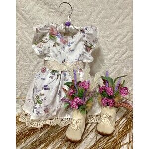 Ruffles And Lace Centerpiece For Baby Shower, Little Girls Birthday